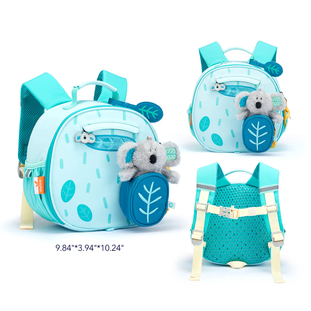 Mideer Kids Snuggle Backpack Blue Koala