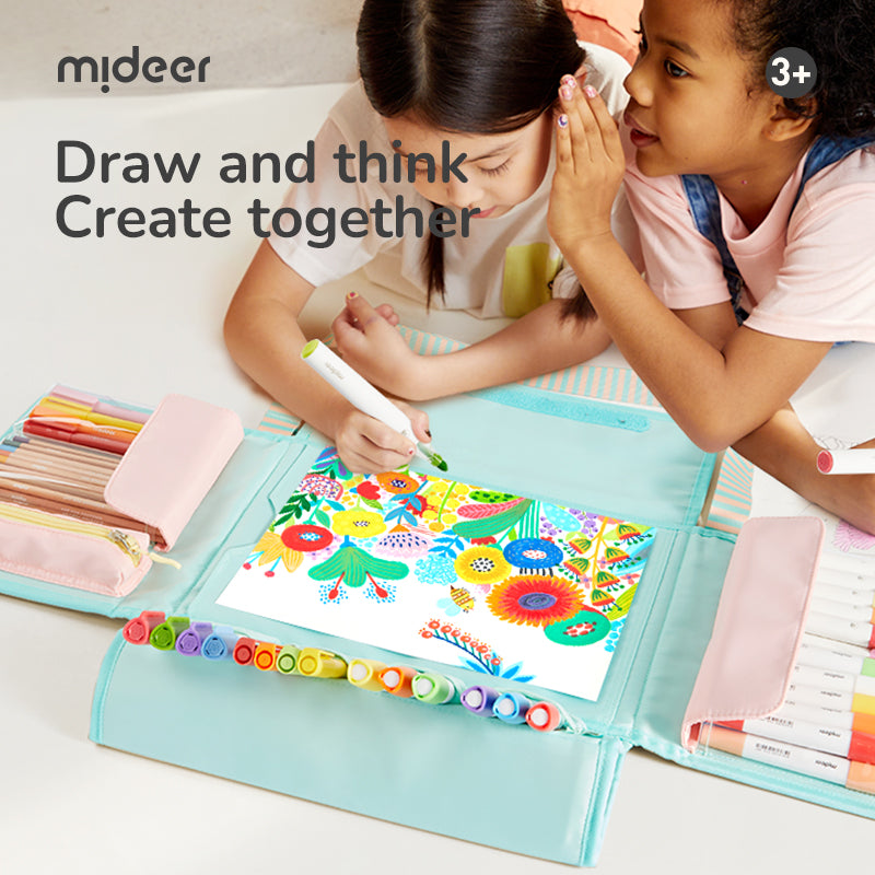 Mideer All In One Artist Carry on Kit Green