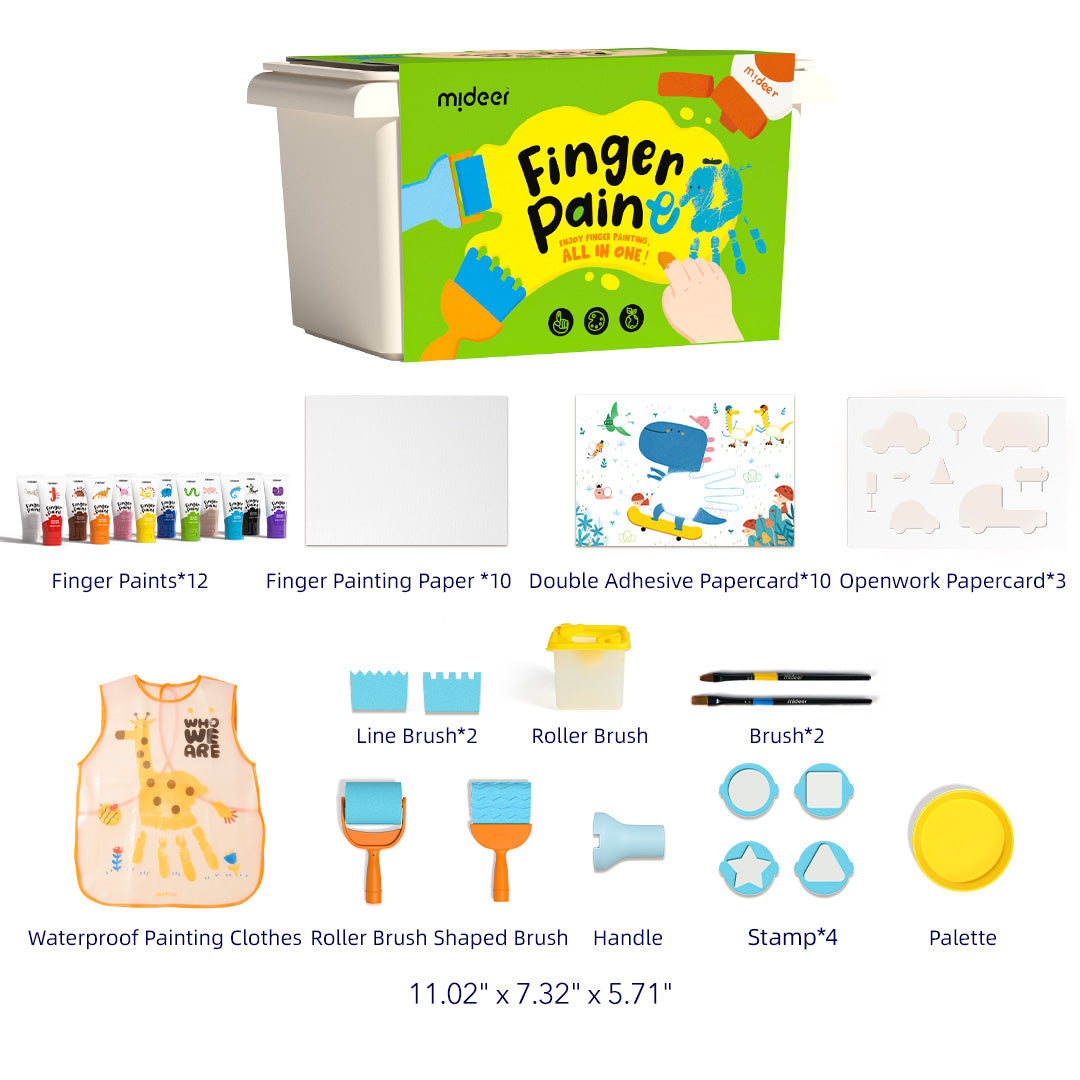 Mideer Finger Paint Art Box