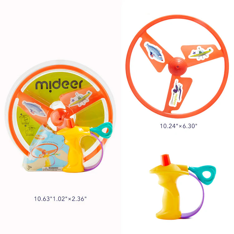Mideer Pull String Flying Propeller
