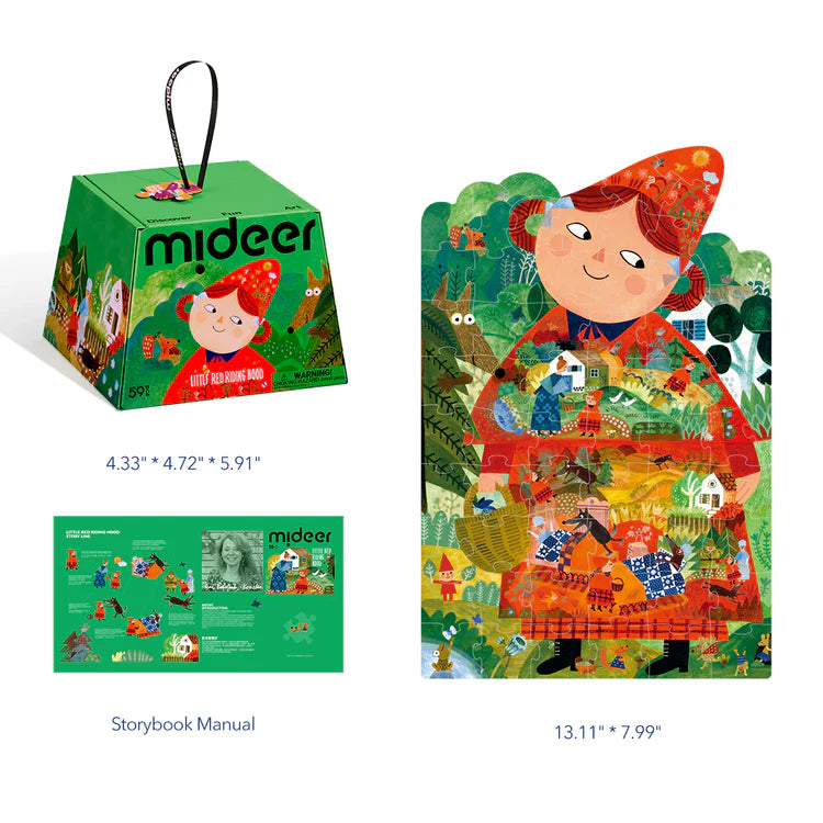 Mideer Artist Fairytale Puzzle: Little Red Riding Hood 59P