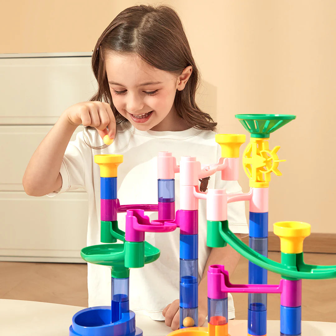 Mideer Track Marble Building Blocks 51P