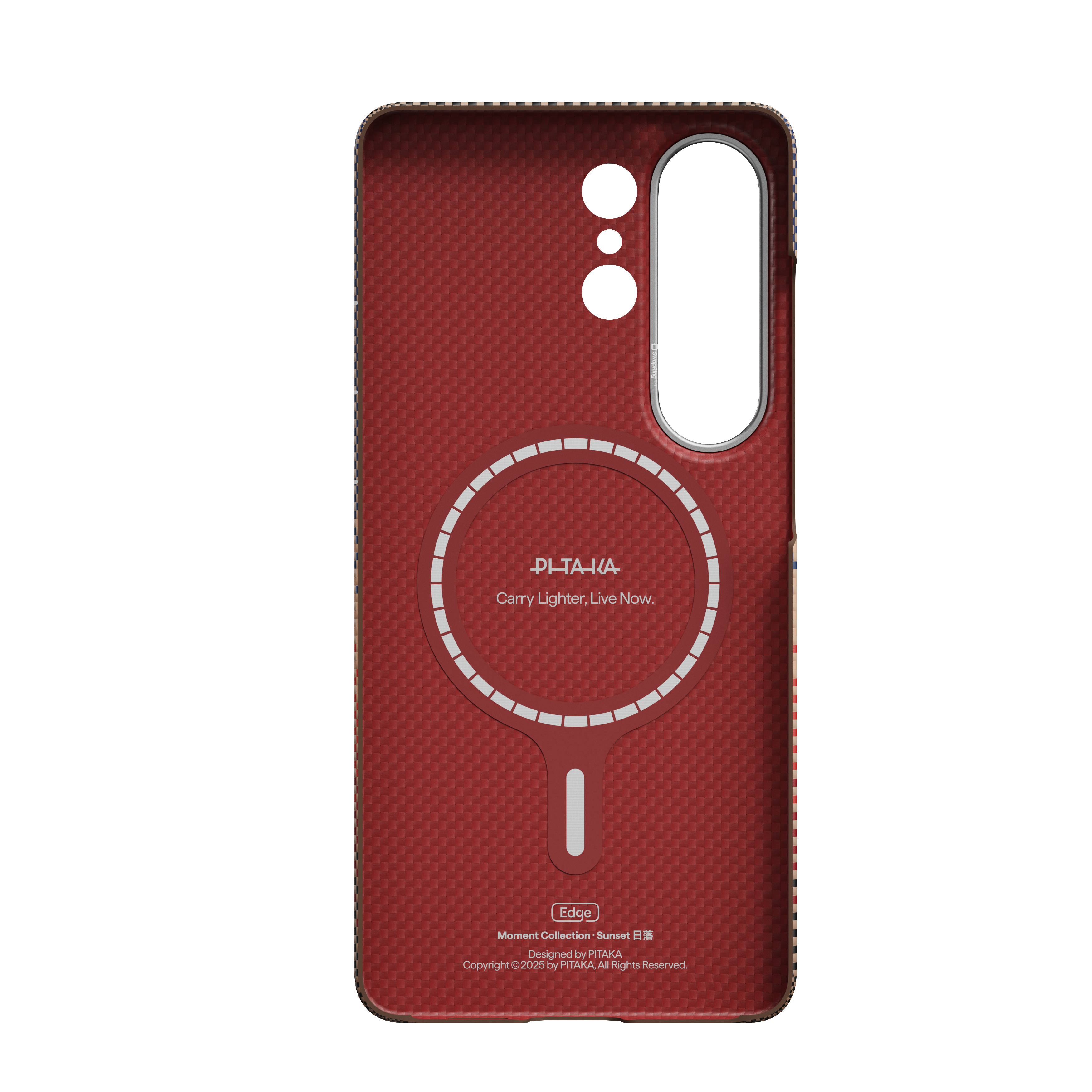 Coque Ultra-Mince PITAKA pour Samsung Galaxy S26 Ultra Sunset (Bouton Aaron)