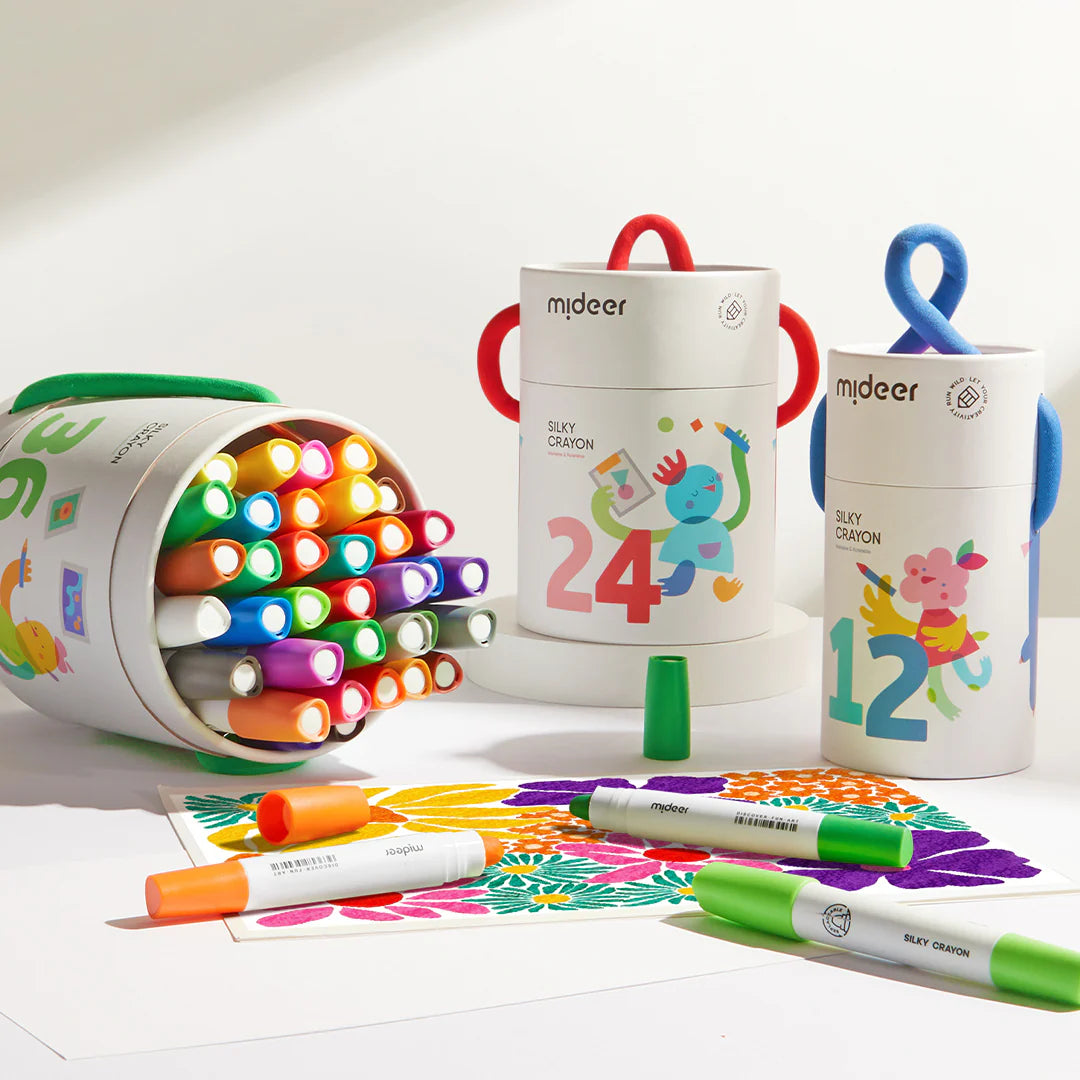Mideer Silky Crayon 36 Colors