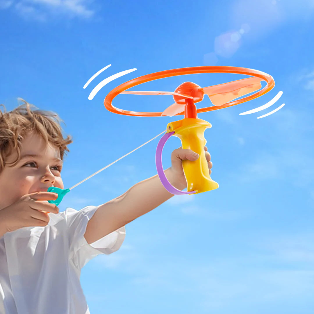 Mideer Pull String Flying Propeller