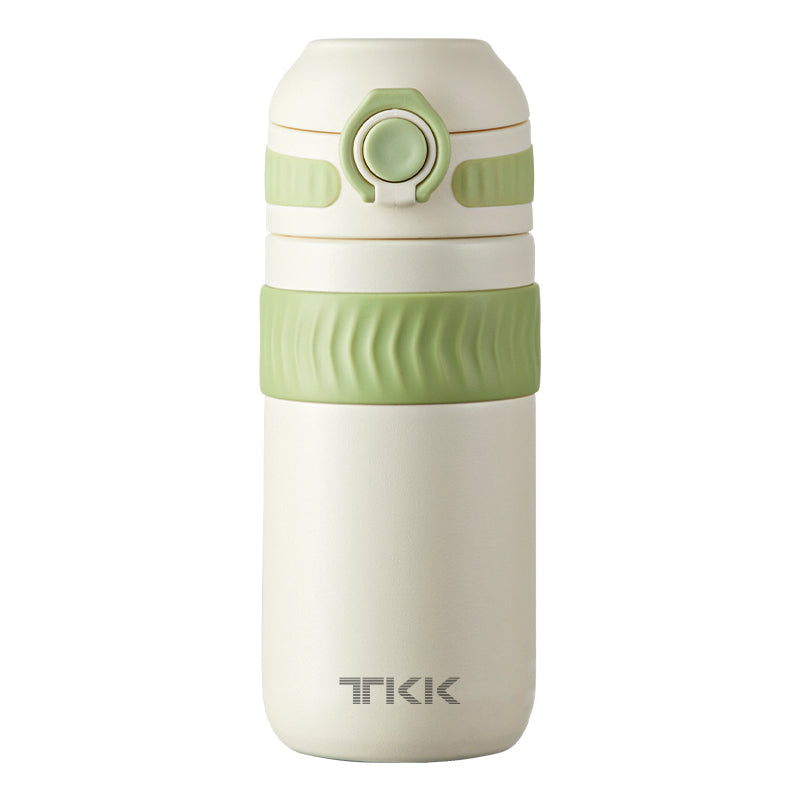 TKK 450ml SUS-316 Large Capacity Stainless Steel Bottle, Vacuum Flask Traveling Colourful Mug