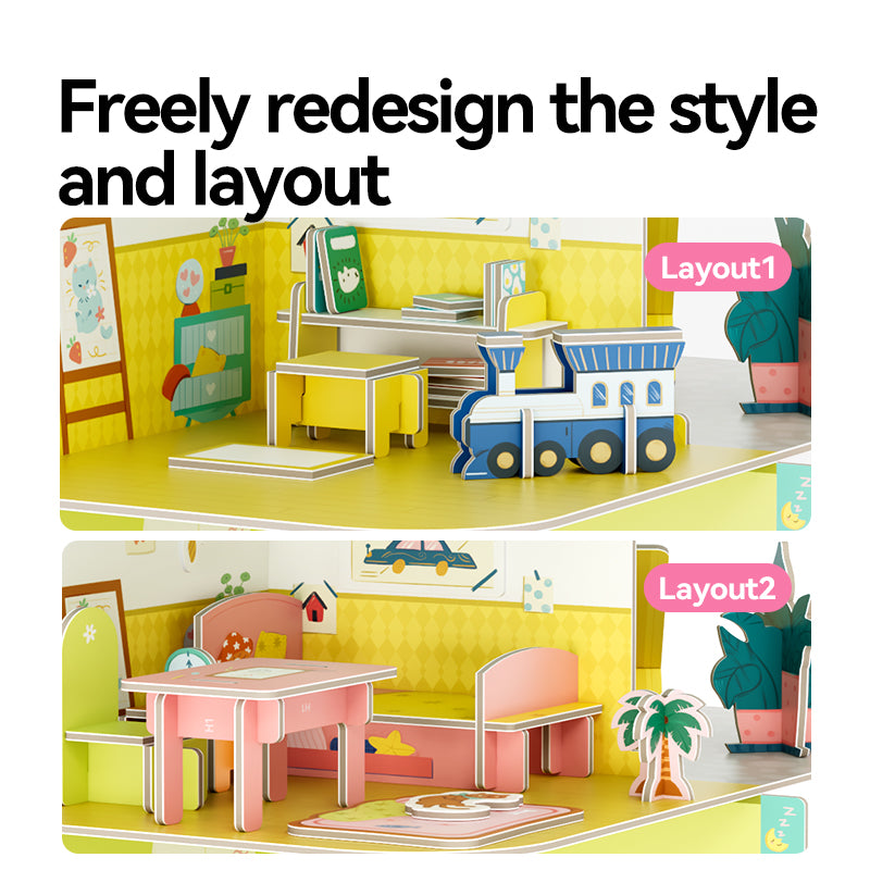 Mideer Creative 3D VILLA 180+ PCS