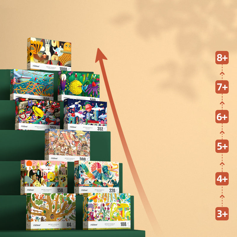 Mideer Artist Puzzle: Magical Dessert Bar 300P