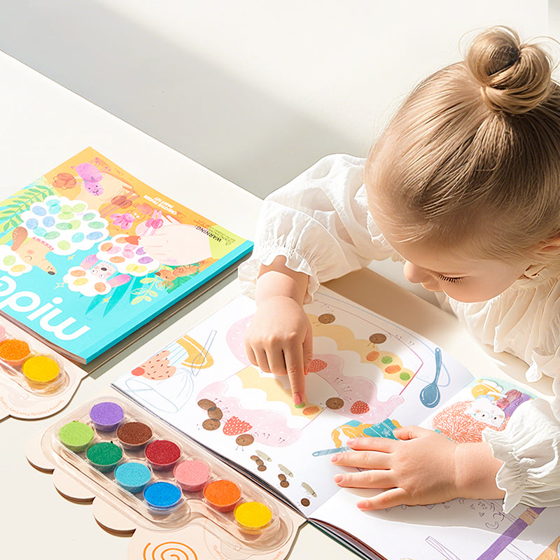 Mideer Creative Finger Paint Kit - Animal Party