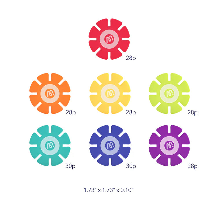 MiDeer Translucent Color Snowflake Blocks 200P