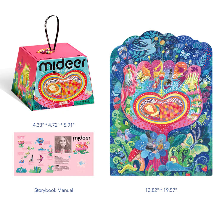 Mideer Artist Fairytale Puzzle: Thumbelina 66P