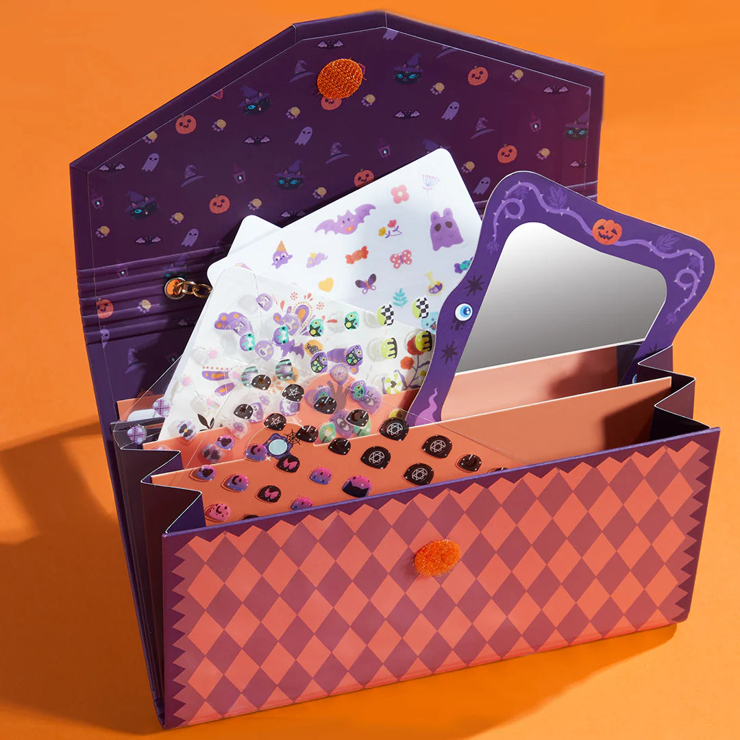Mideer Halloween Dress Up Sticker Pack: Temporary Tattoos, Nail Stickers & More 1000P
