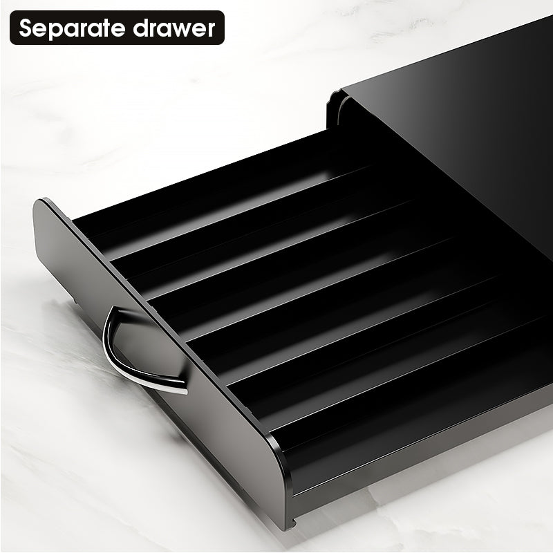 Coffee Pod with Drawer Holder for Nespresso Capsules : Holds 60 Capsules