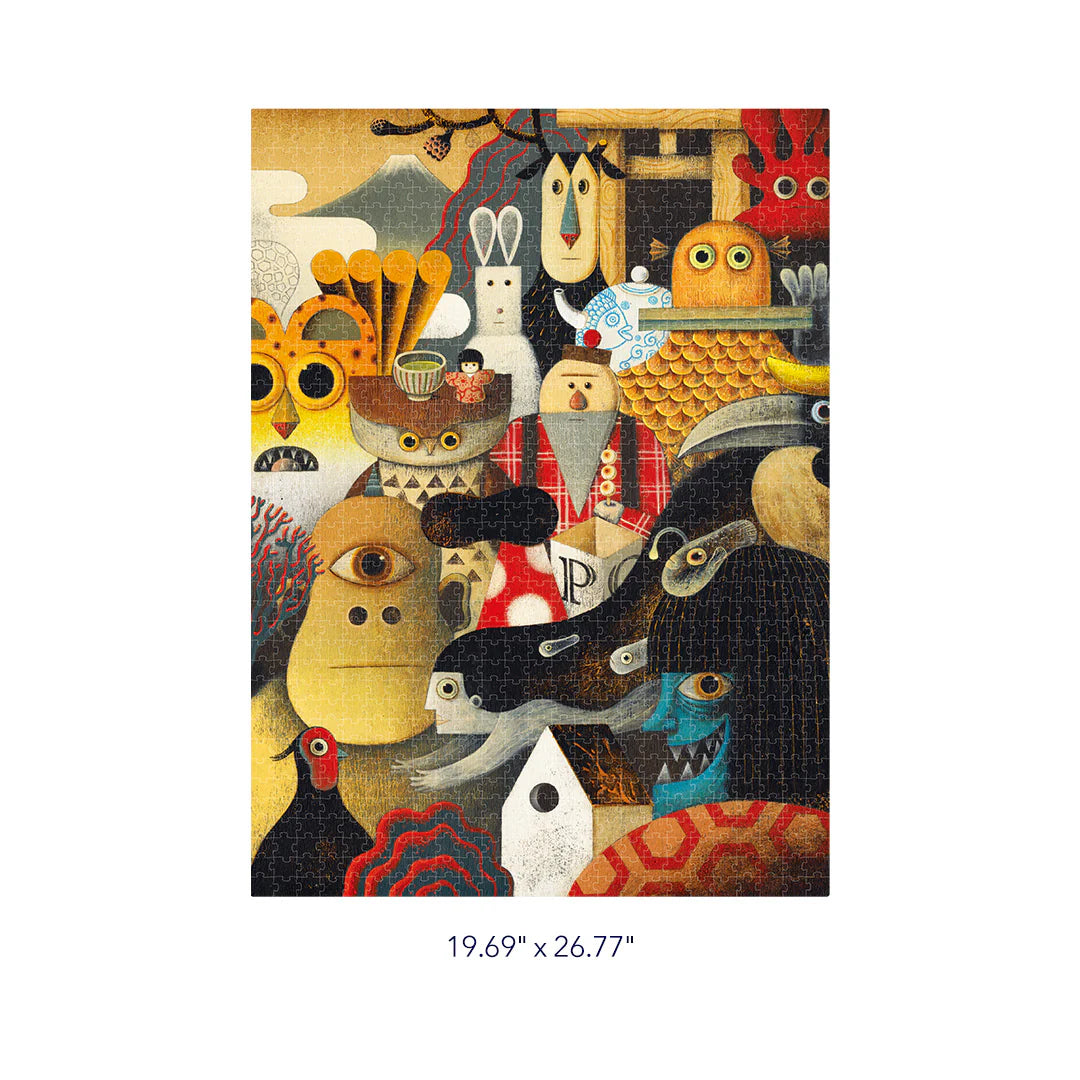 MiDeer Artist Puzzle: Japanese Monsters 1000P
