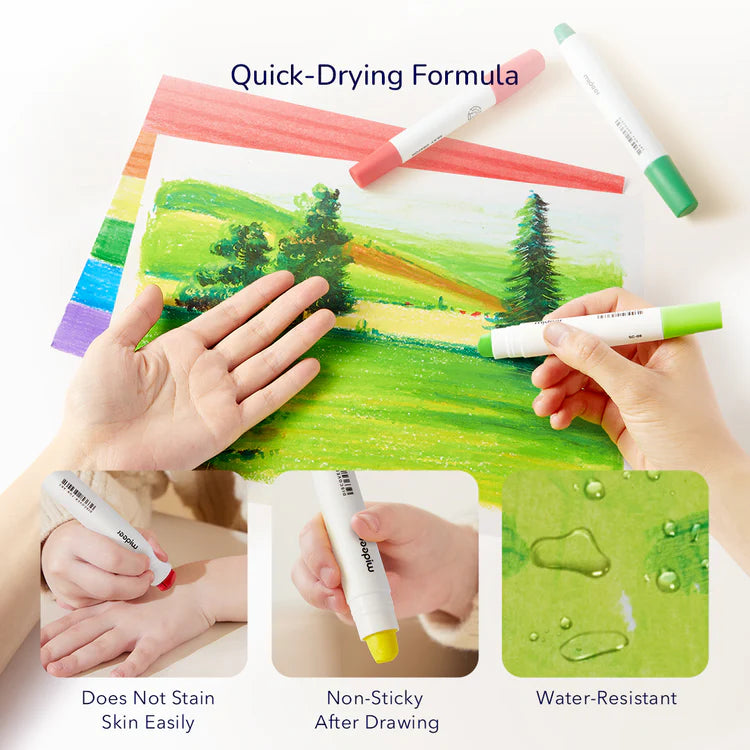 Mideer Silky Crayon 36 Colors