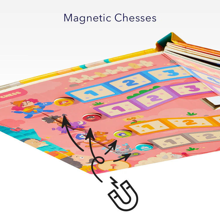 Mideer 6-in-1 Portable Board Game Book: Museum Adventures