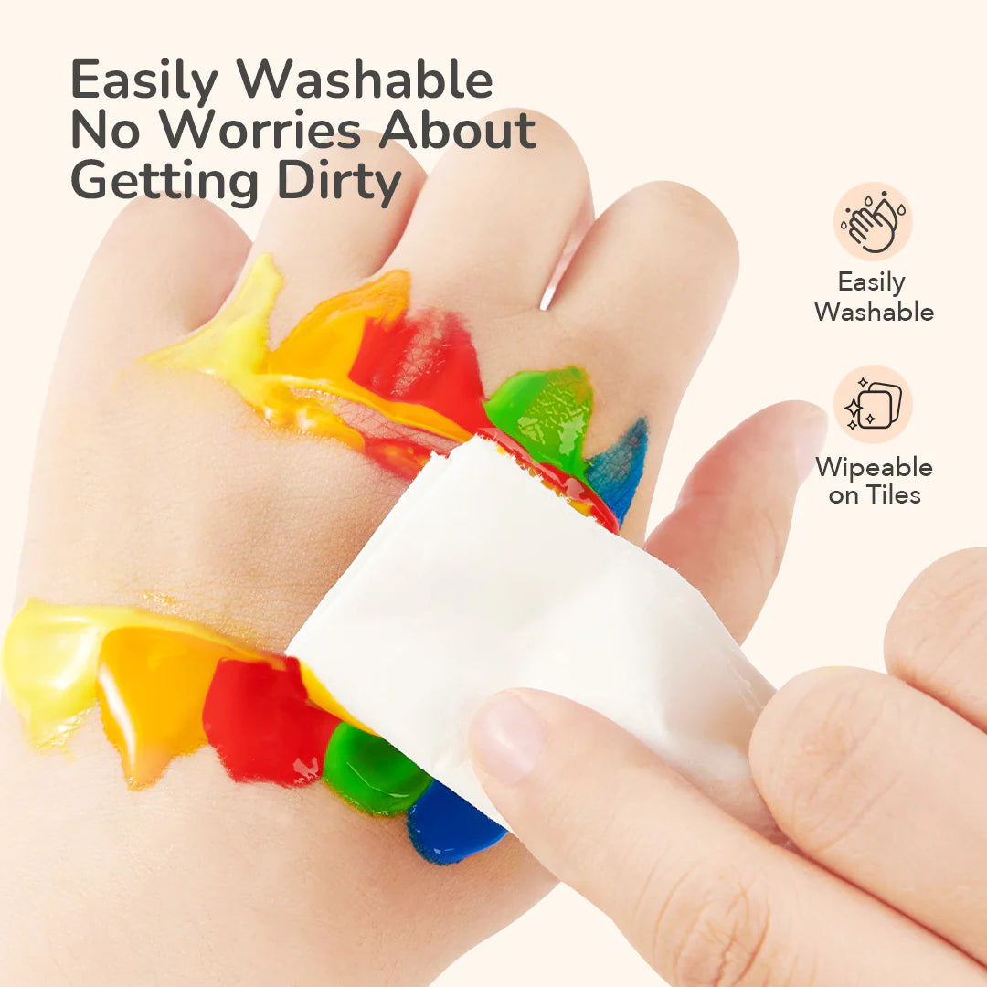 Mideer Finger Paint 8 Colors: The Very Hungry Caterpillar Edition