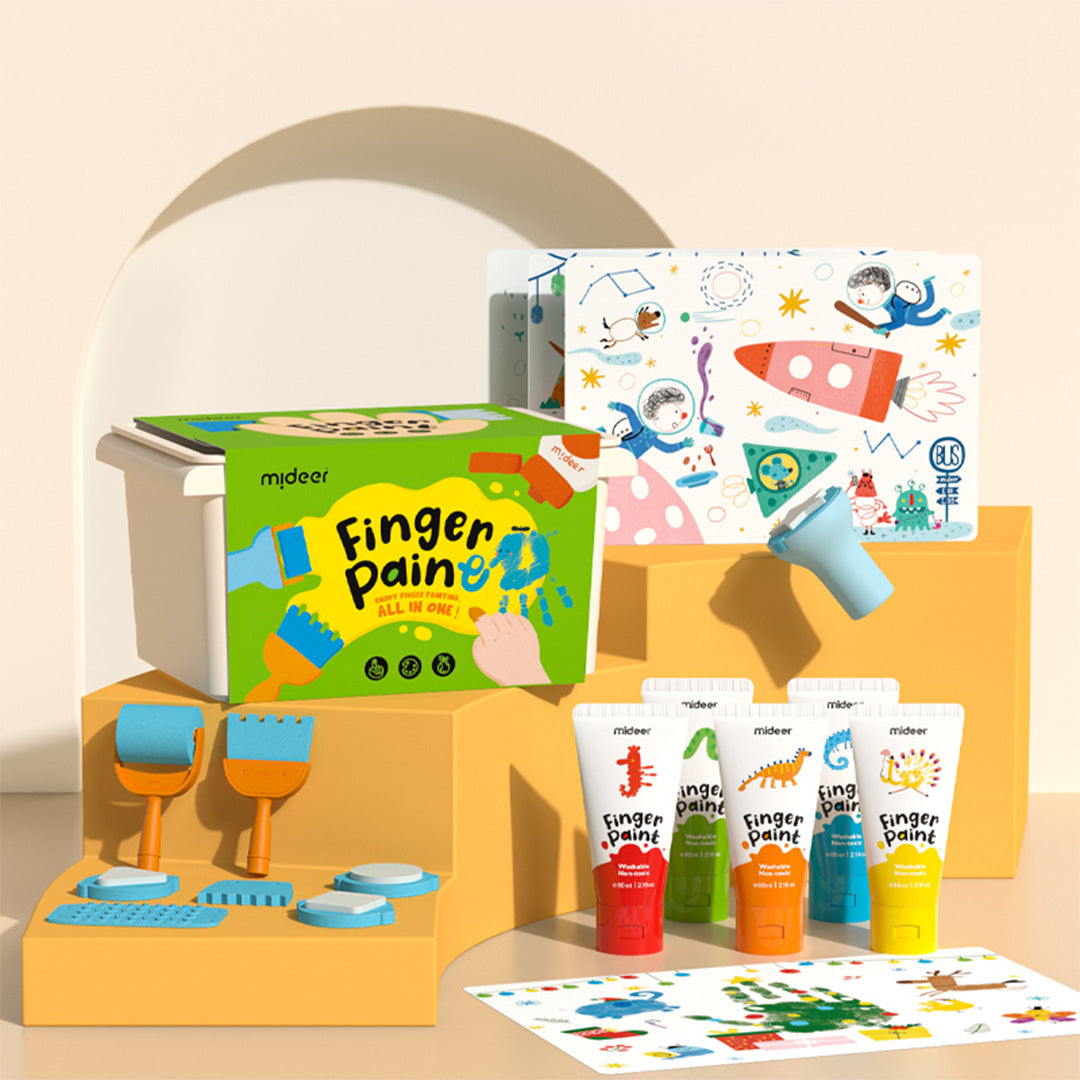 Mideer Finger Paint Art Box