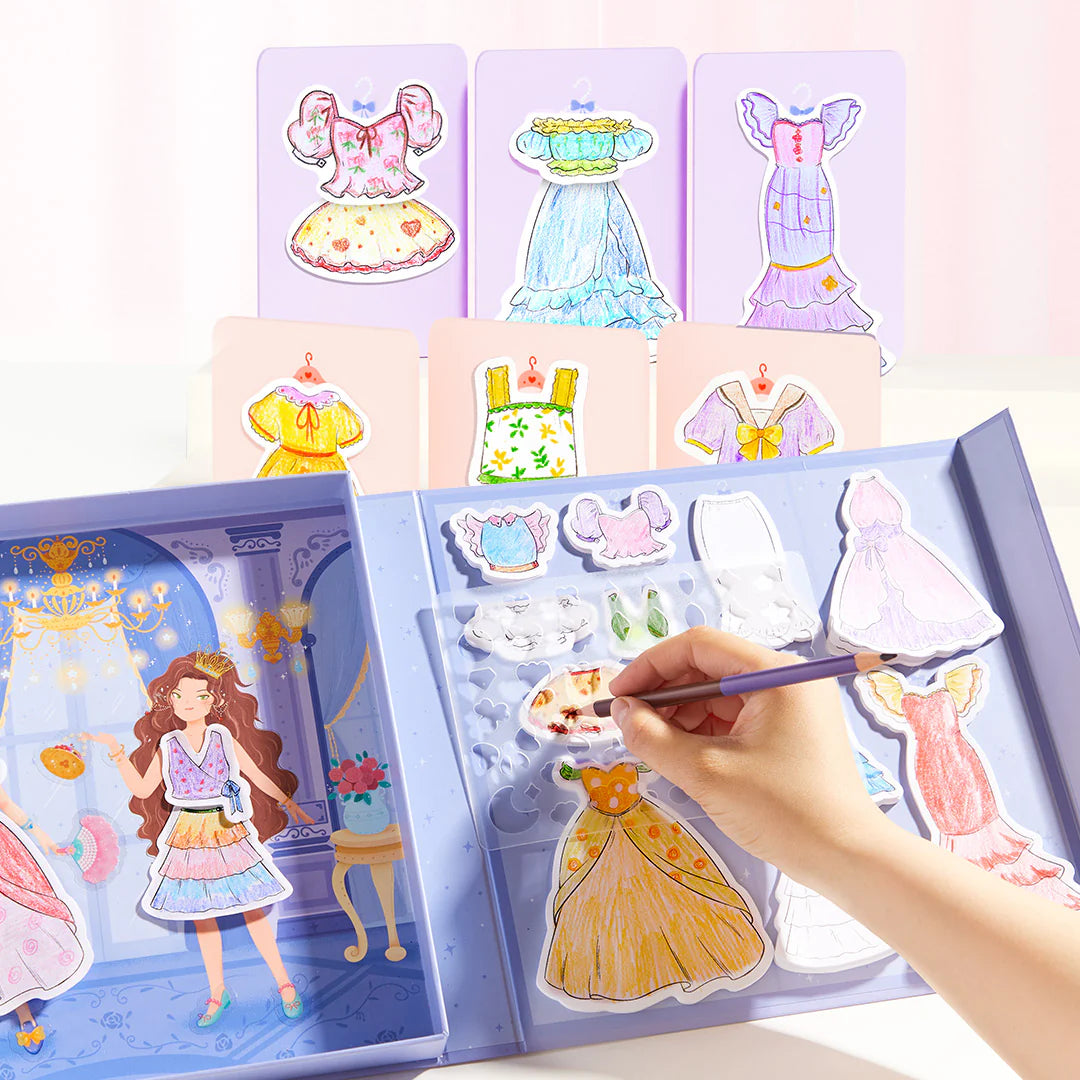 Mideer Creative Costume Collage Set: Sparkling Ball Night