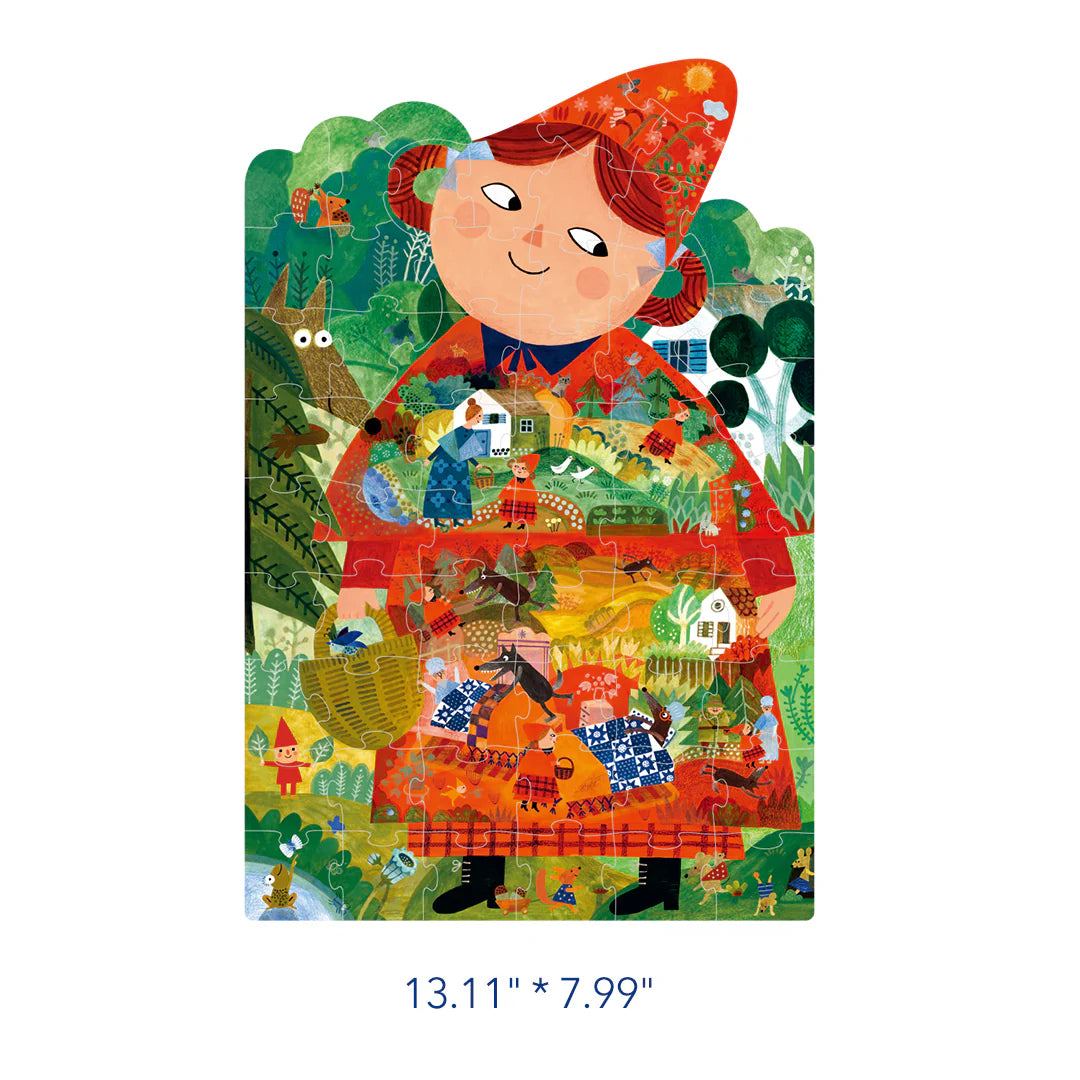 Mideer Artist Fairytale Puzzle: Little Red Riding Hood 59P