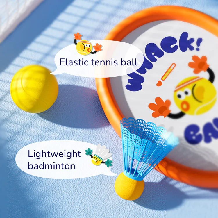 Mideer 2-in-1 Kids Entry-Level Racket