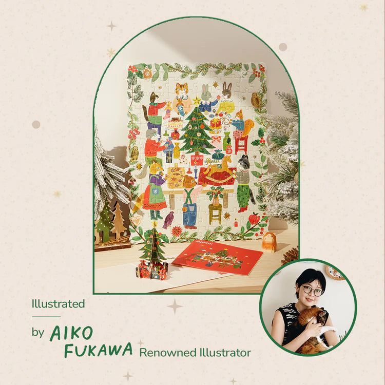 MiDeer Artist Puzzle: Christmas Gift Exchange Party 120P