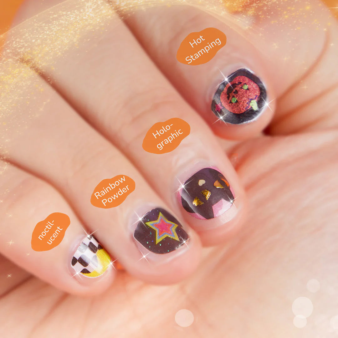 Mideer Halloween Dress Up Sticker Pack: Temporary Tattoos, Nail Stickers & More 1000P