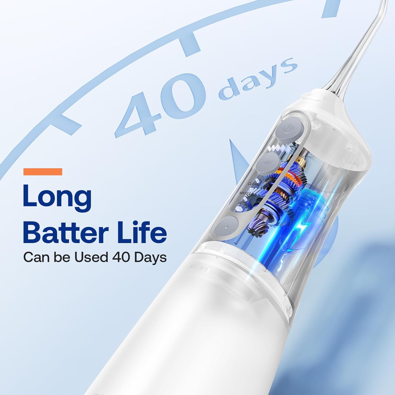 Bitvae C6 Water Dental Flosser for Teeth Pick, IPX7 Waterproof