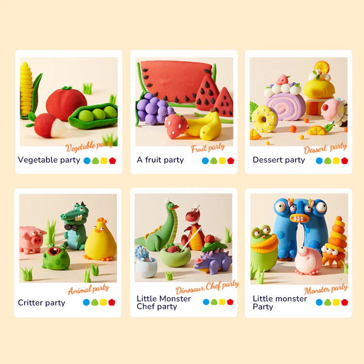 Mideer Mellow Dough 12 Colors
