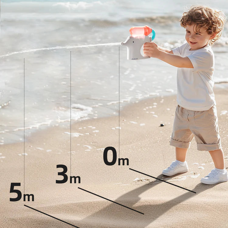 Mideer Squirt Elephant Water Gun: Bubble Blue