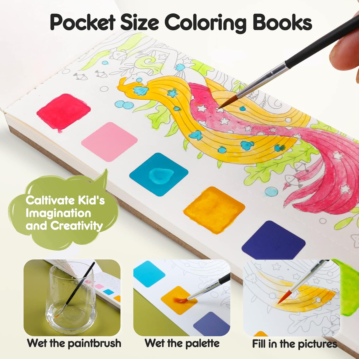 Mideer Watercolor Painting Set 3 in 1