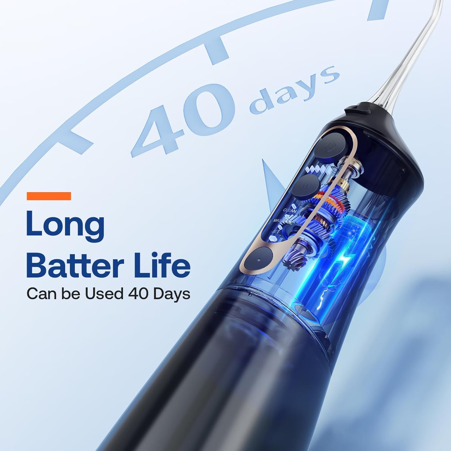Bitvae C6 Water Dental Flosser for Teeth Pick, IPX7 Waterproof