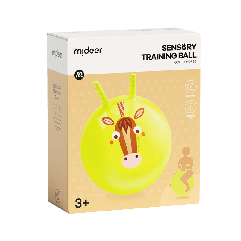 Mideer Sensory Training Bounce Ball: Goofy Horse
