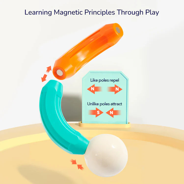 MiDeer Rainbow Magnetic Building Stick 60P