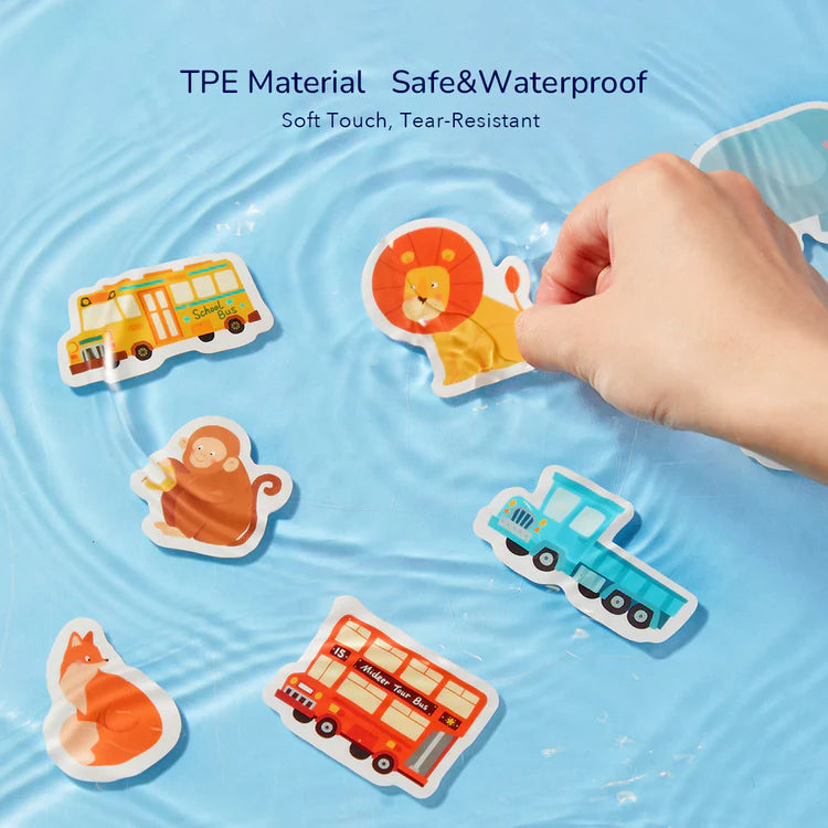 Mideer Reusable Jelly Sticker: Incredible Aquarium