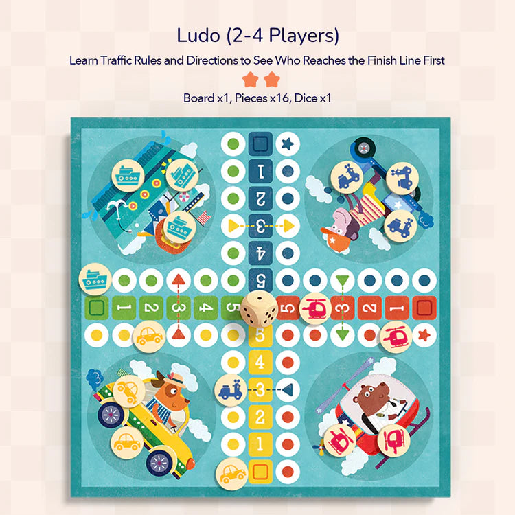 Mideer 32 In 1 Classic Games