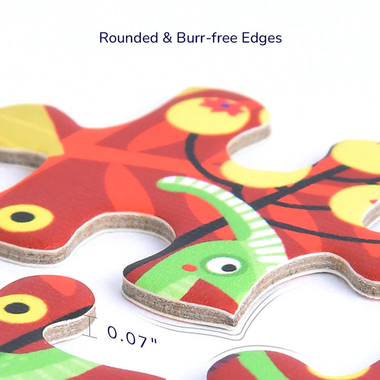 MiDeer Shaped Puzzle: Huge Animal Dinosaur World 280P