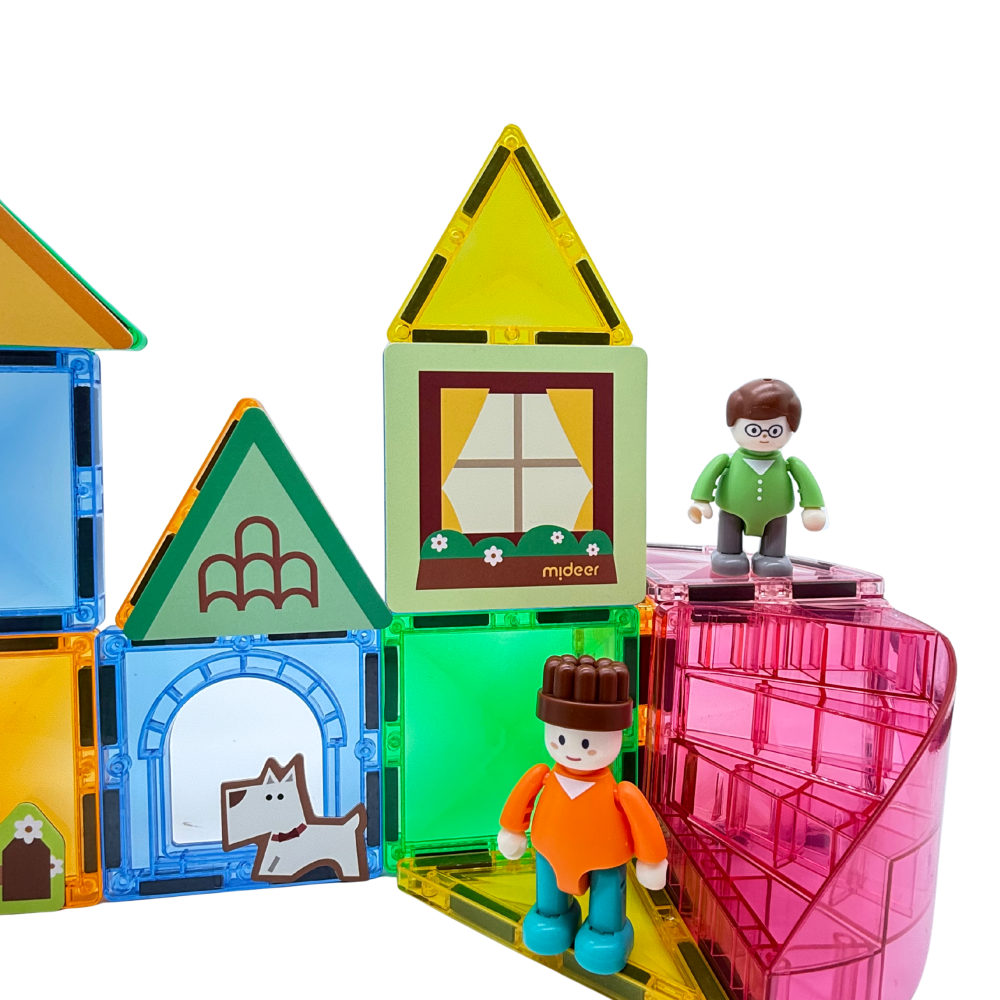 Mideer My First Magnetic Building Set: Our Family 32 pcs