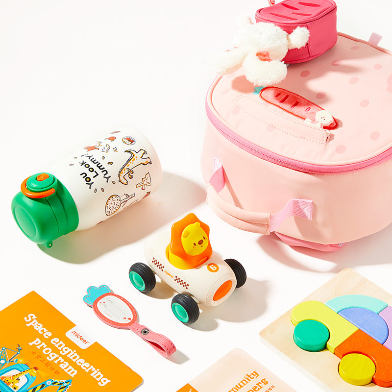 Mideer Kids Snuggle Backpack Pink Bunny