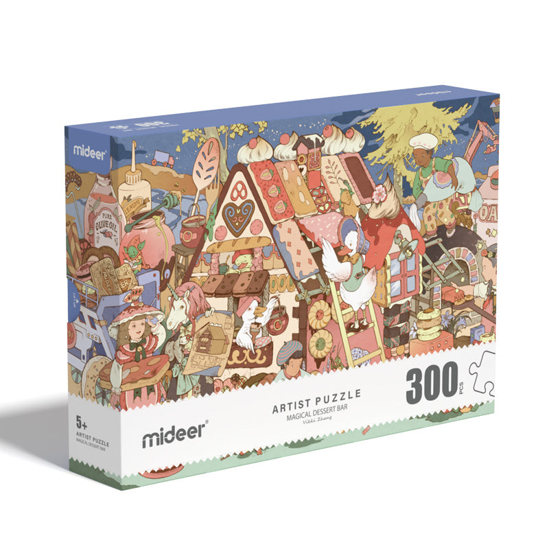 Mideer Artist Puzzle: Magical Dessert Bar 300P