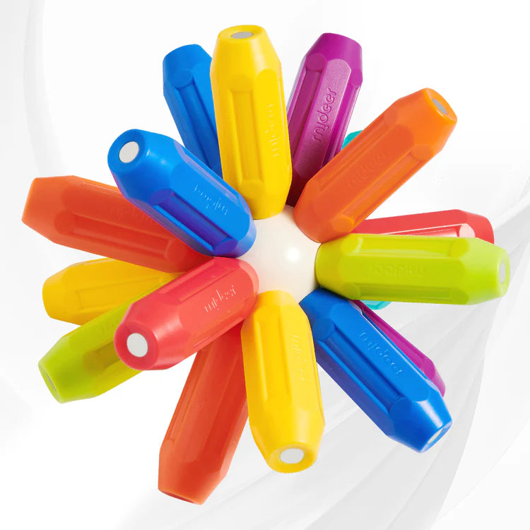 MiDeer Rainbow Magnetic Building Stick 60P