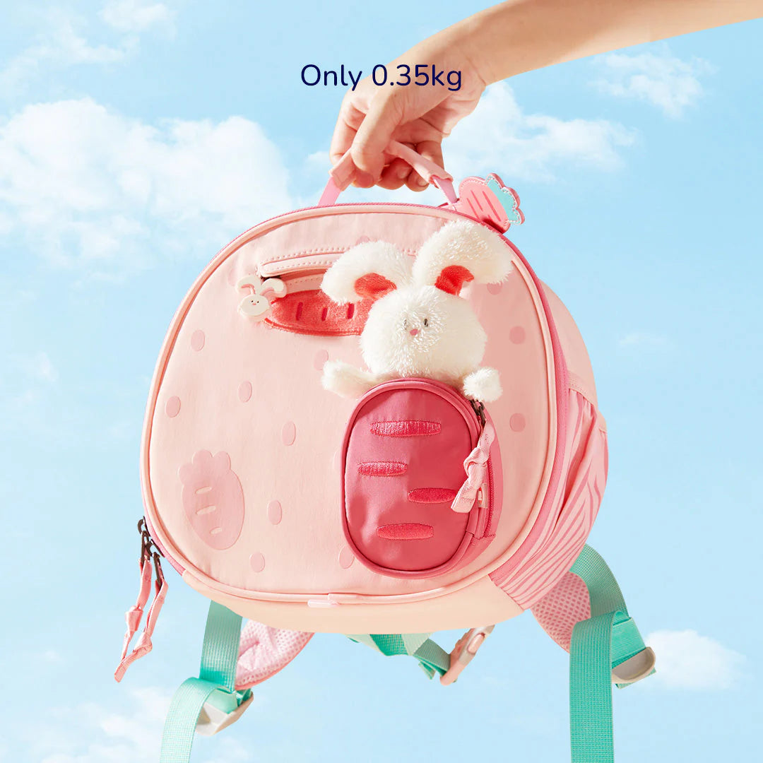 Mideer Kids Snuggle Backpack Pink Bunny