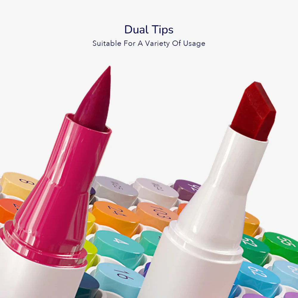 Mideer Dual Tip Marker 24 Colors