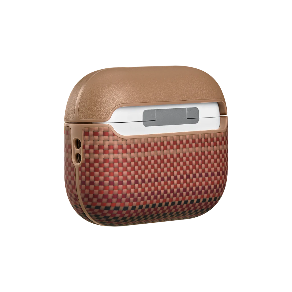 PITAKA Aramid Fiber Magnetic Case for AirPods Pro3 Sunset