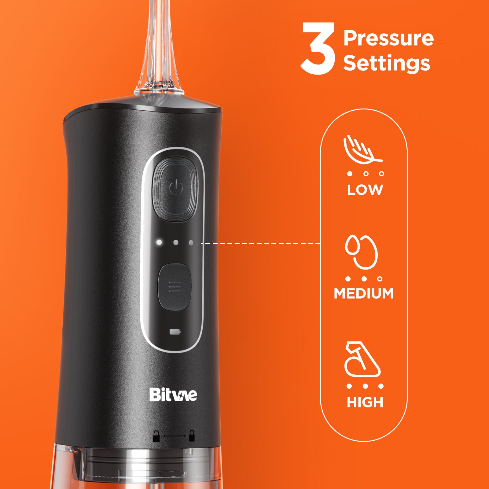 Bitvae C2 Water Dental Flosser for Teeth Pick, IPX7 Waterproof
