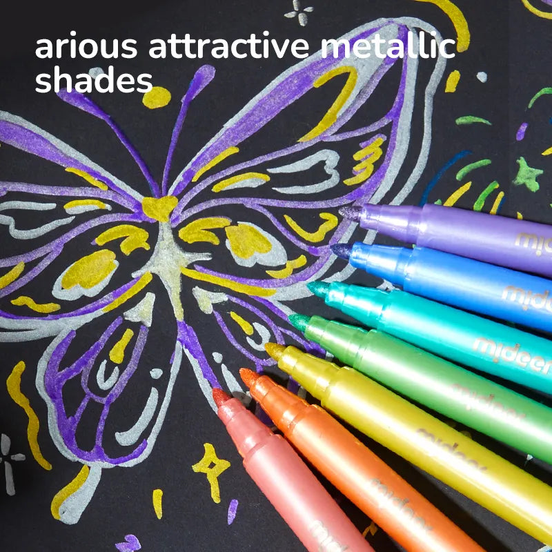 Mideer Acrylic Markers 24 Colors