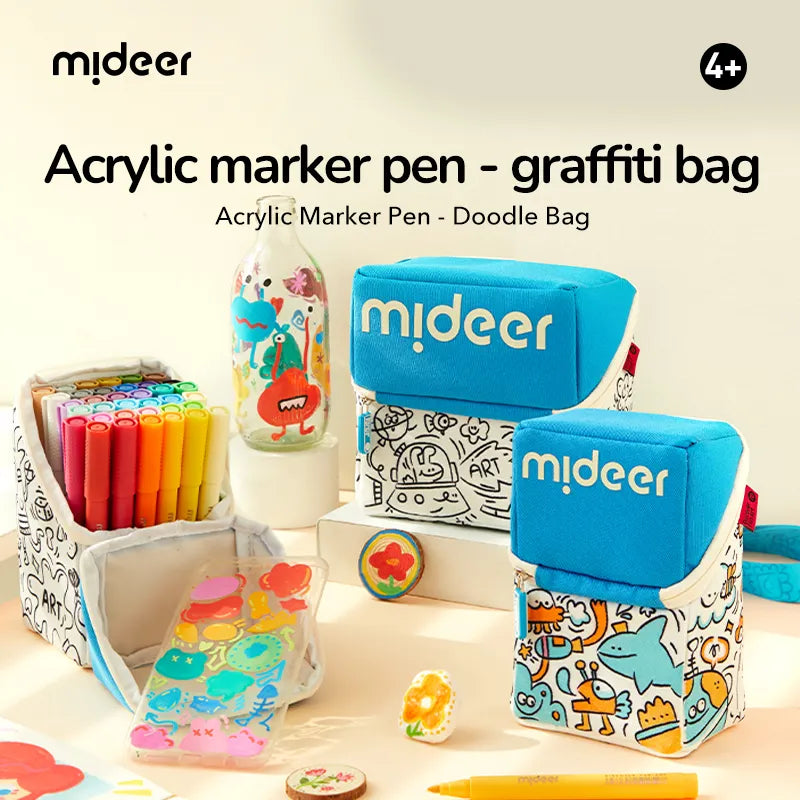 Mideer Acrylic Markers 24 Colors