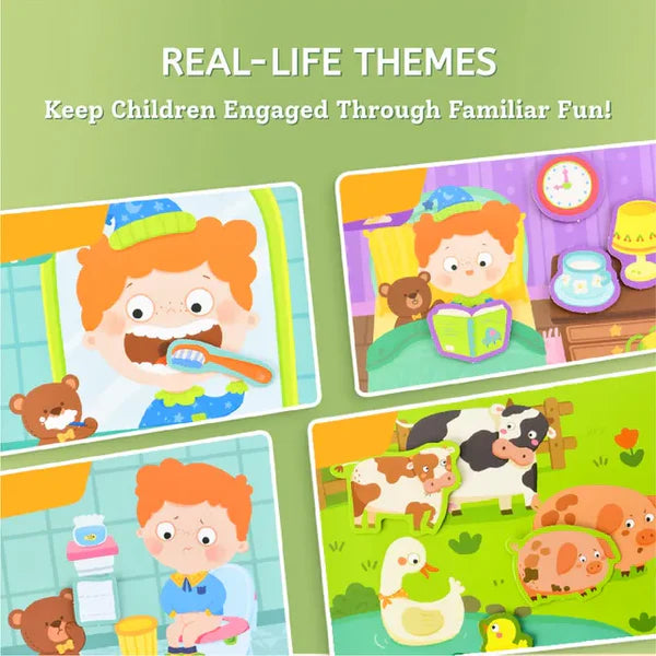 Livre interactif Mideer: Je peux le faire ! Adaptation sociale !