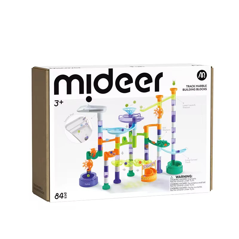 Mideer Track Marble Building Blocks 84P