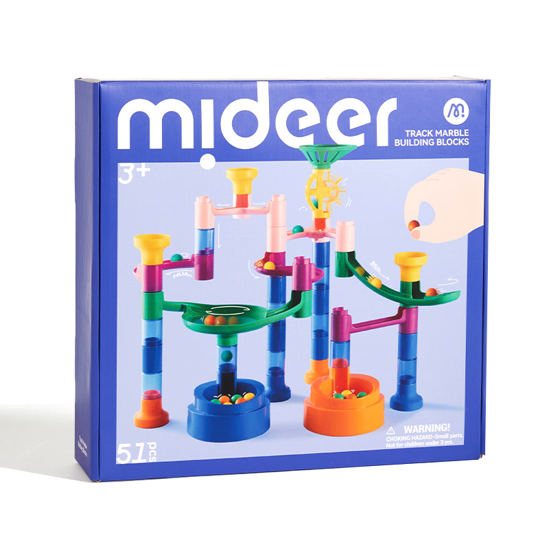 Mideer Track Marble Building Blocks 51P